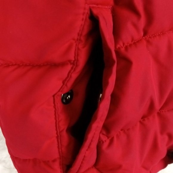 Nautica Boys Jacket Coat Red Insulated Hooded Kids Full Zip  Pockets  Small 4‎ - Picture 9 of 15